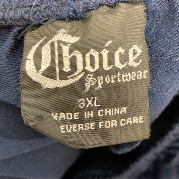 Choice Sportswear Blue Athletic Jogger Pants - 3XL - Picture 3 of 4